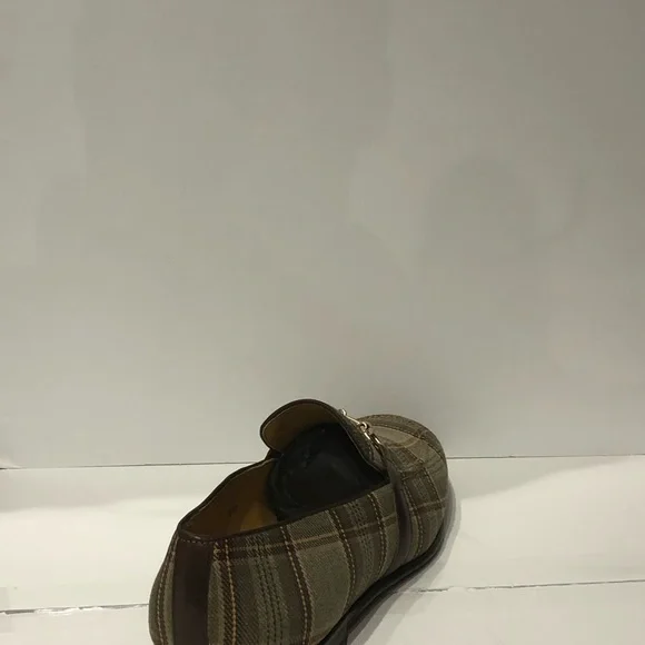 Mezlan shoes slip on loafer taupe/brown size 12 - Picture 4 of 5